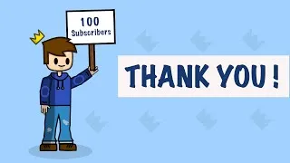 100 SUBSCRIBERS || Thank You :D #shorts
