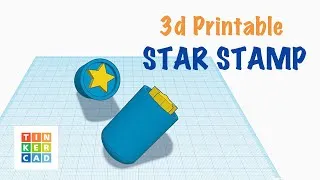 3D Stamp model | Tinkercad