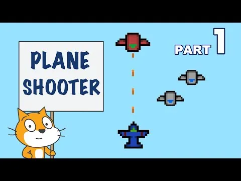 Plane Shooter Game ️ Scratch Tutorial