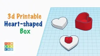 Heart-shaped Box ️ Tinkercad
